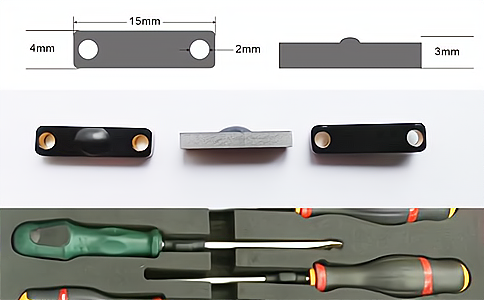 工具手術(shù)器械管理抗金屬標簽UT8157